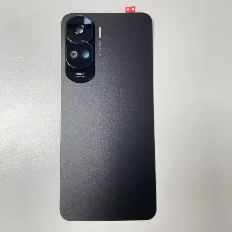 

For Huawei Honor 90 Lite CRT-NX1 Battery Back Cover Rear Door Glass Panel Housing With Adhesive + Camera Lens Replace чорний