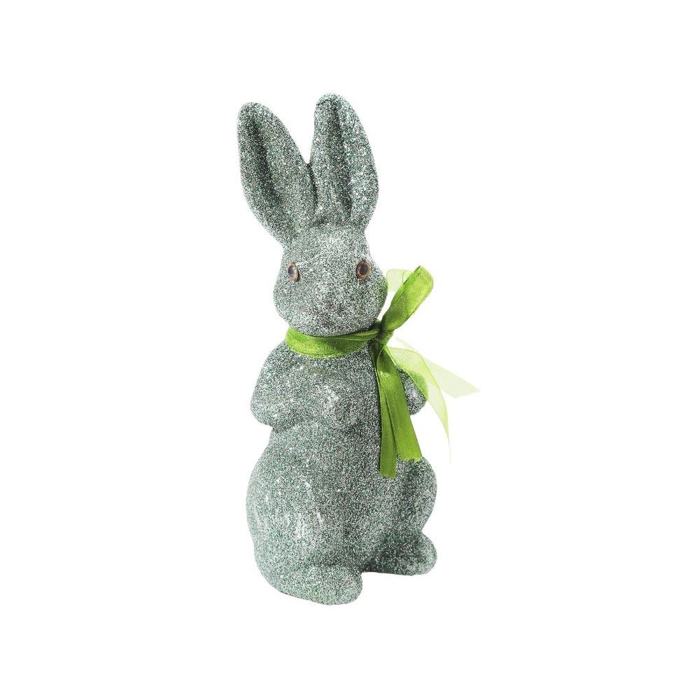 Colorful Easter Bunny Figurine Simulated Bunny Statues Creative Foam Rabbit Figures  Holiday Party