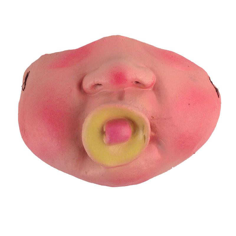 Hilarious Halloween Half Face Mask With Comical Pig Nose For Costume Fun