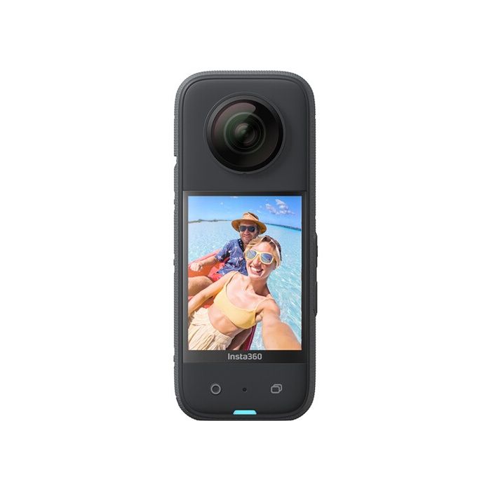 360-kamera INSTA360 ONE X3 - 5.7K - 72MP - Vanntett - Svart