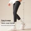 Langsha Women's High-Waisted Thermal Stirrup Leggings