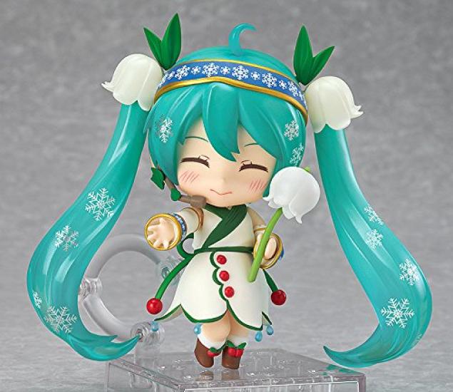 Nendoroid Character Vocal Series 01 Hatsune Miku Snow Miku Snow Bell Painted Movable Figure Ver. Non-scale ABS&PVC