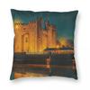 Bunratty Castle  Folk Park Square Pillowcase Polyester Linen Velvet Printed Zip Decor Pillow Case Home Cushion Cover