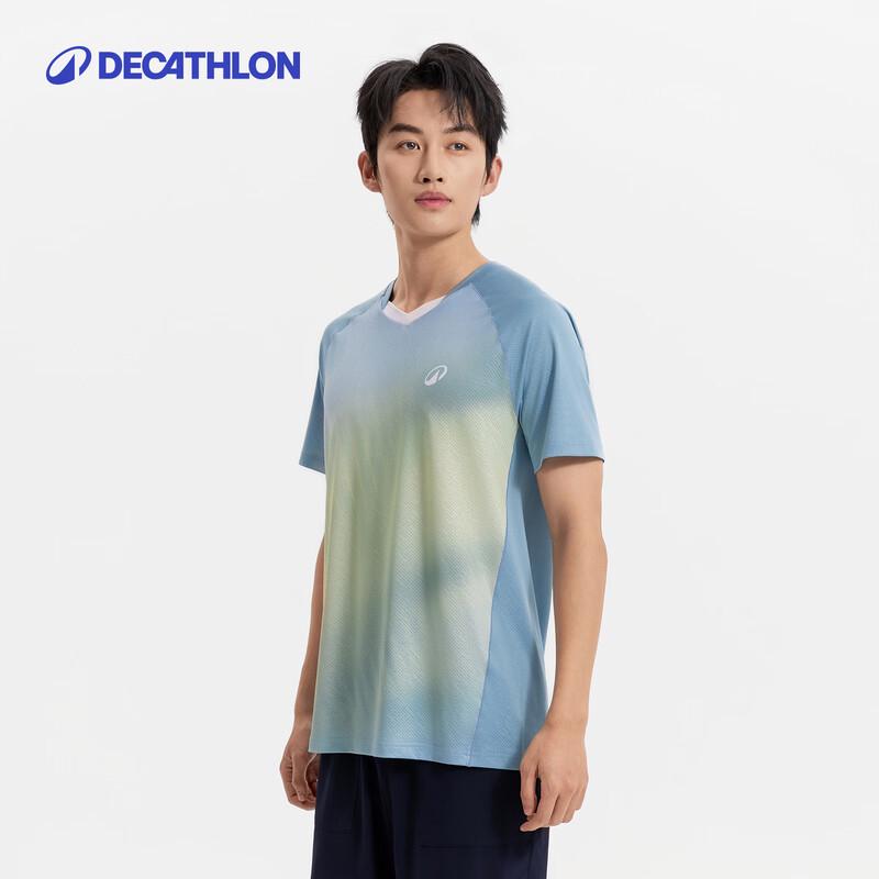Decathlon Men s Lightweight 560 Badminton T-Shirt 2XL