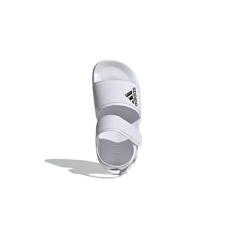 adidas Adilette Sandale K Weiß Schwarz Kinder Sneaker Wolkenweiß Kernschwarz GW0342