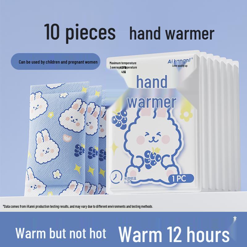 2024 Mini Portable Handheld Self-Heating Hand Warmer for Kids & Students