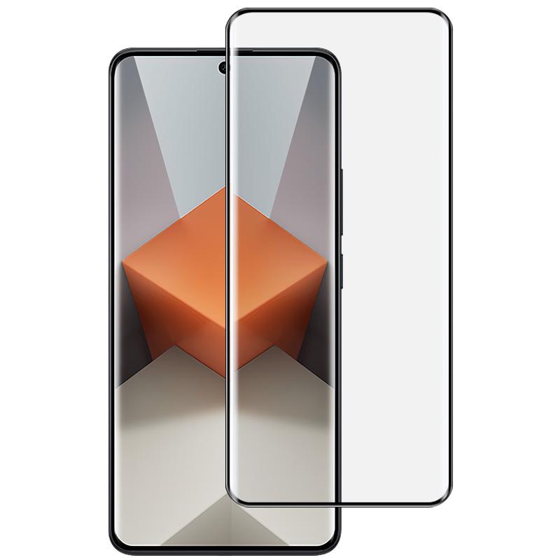

IMAK For Xiaomi Redmi Note 13 Pro+ 5G/Note 14 Pro 4G Screen Protector Full Glue 3D Curved Tempered Glass Film with Positioning Frame Type A