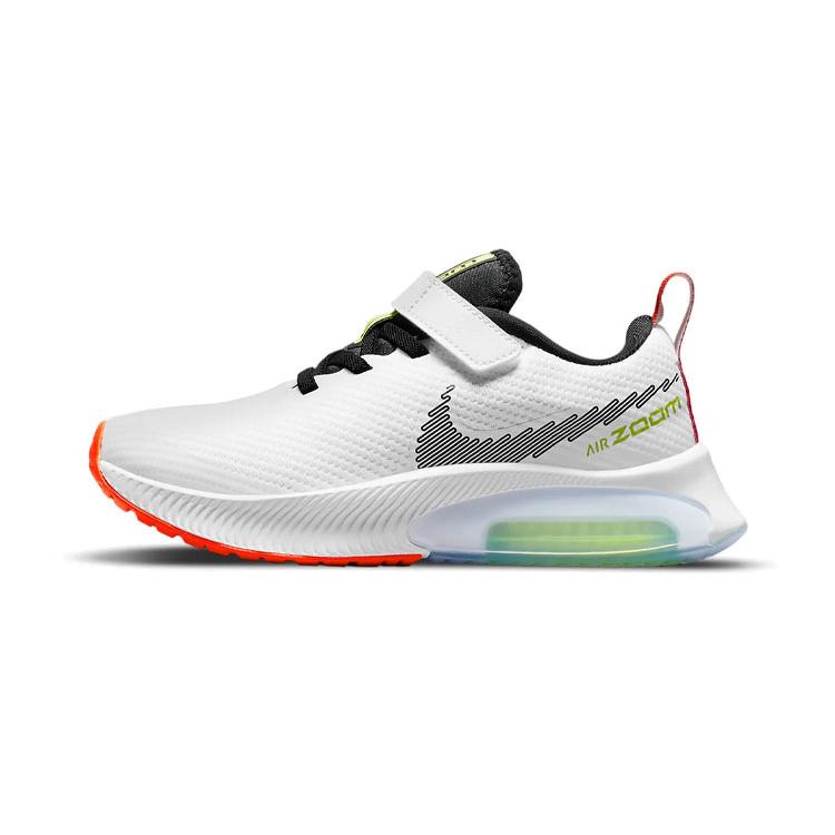 

Nike Air Zoom Arcadia Low Top Running Shoes White Black Red Children Aged 3 7 Years Old 28