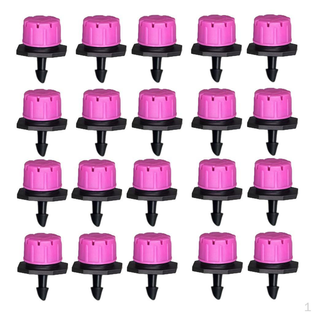 Adjustable Drip Irrigation Sprinklers, 8 Hole Emitter Drippers, Drippers for