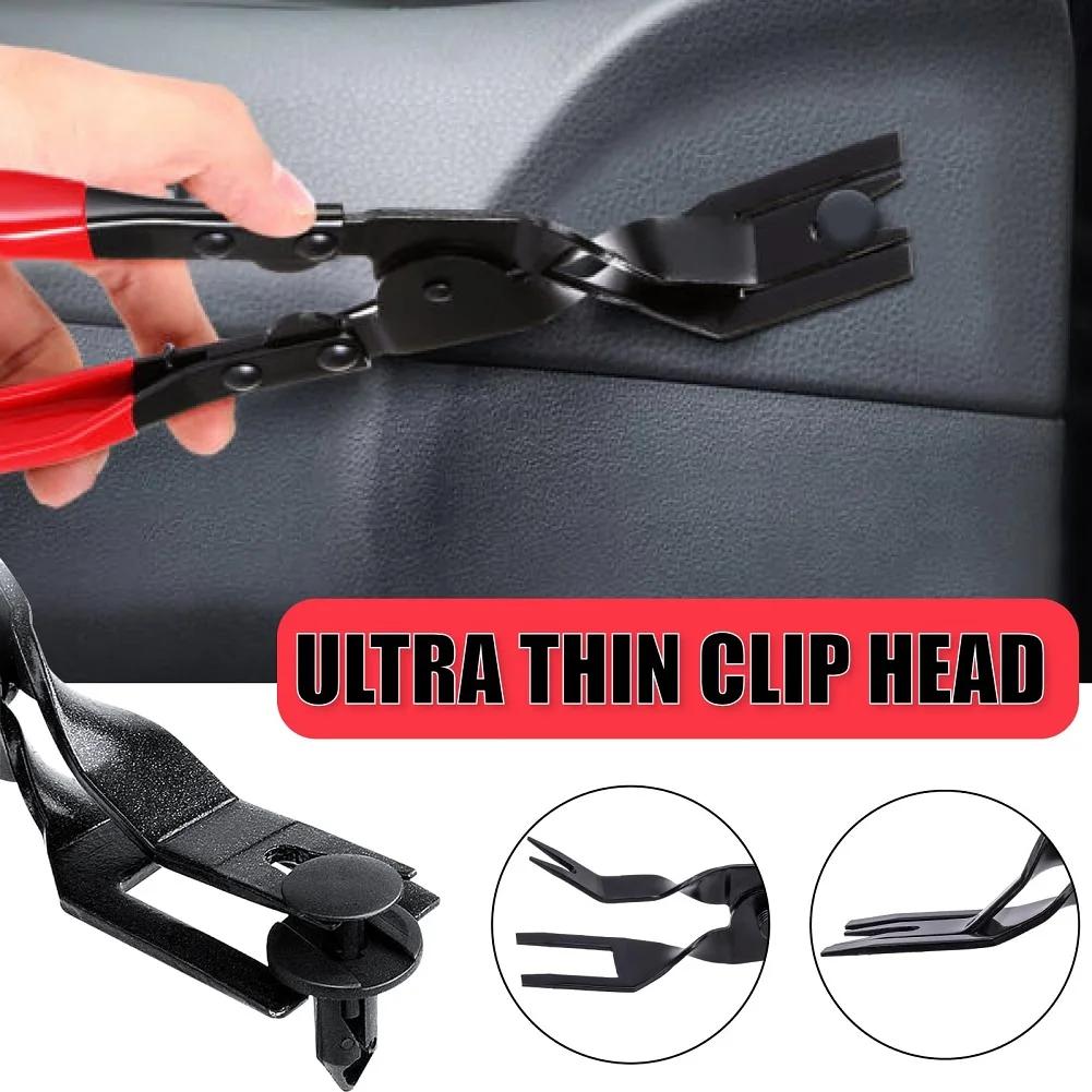 1-11PCS Car Clip Pliers Tool Panel Clip Pliers Set Fastener Remover Auto Retainer Clip Trim Rivet Removal Tool Auto Door Car Uph