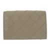 751156VCPP68369 Tri-fold Wallet Travertine/Newsage Women
