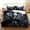 Red Sexy Red Lips Duvet Cover and Pillowcase Set ,kiss Love Letter Twin Size Quilt Cover for Women Girl Teen ,Bedspread Cover