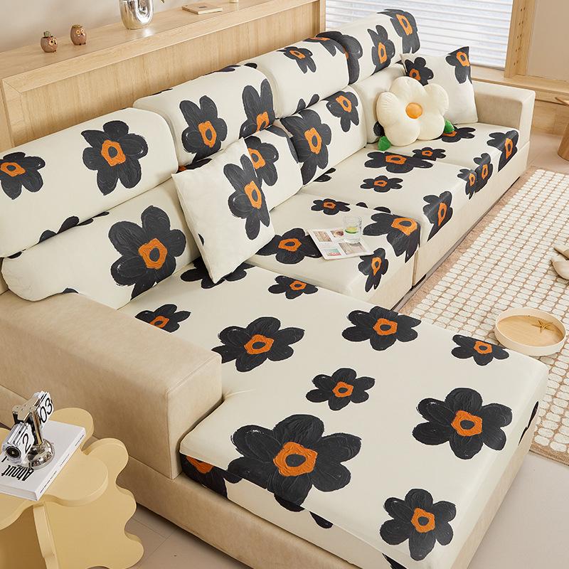 Sofa Cover All -Inclusive Four -Season Anti -Slip Cushion Cover Simple Elastic Anti -Cat Scratch Sofa Cover Thickened