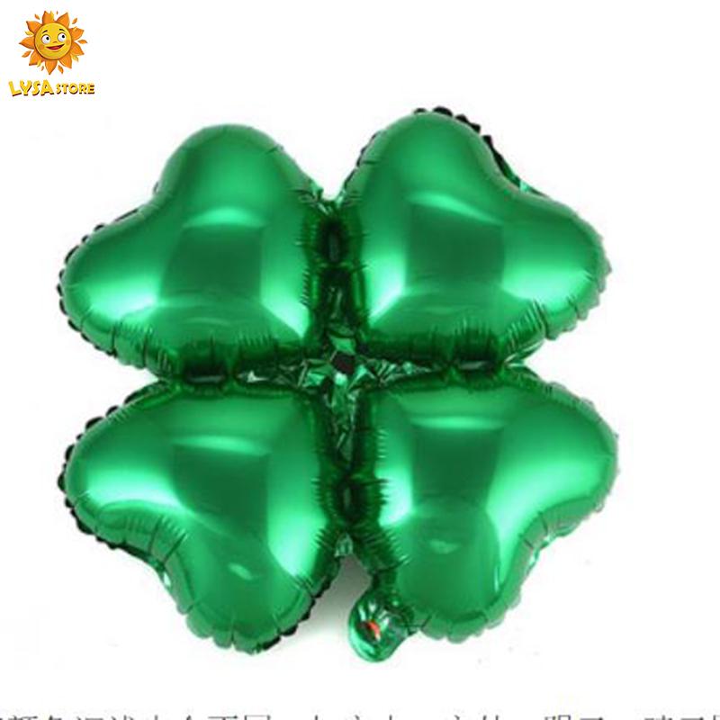 Four-leaf Clover Aluminum Foil Balloons for Wedding Decoration Birthday Party Arch Balloon Anniversary Opening Ceremony