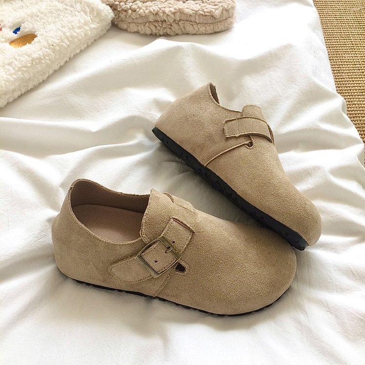 Inner height-increasing version All-inclusive Boken shoes for women s 2025 new spring platform versatile casual fashion Boken single shoes 40 5364₽
