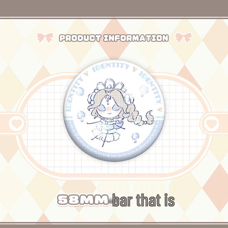 Identity V Charms: Gardener, Entomologist, Mechanic, Prisoner, Seer Badges