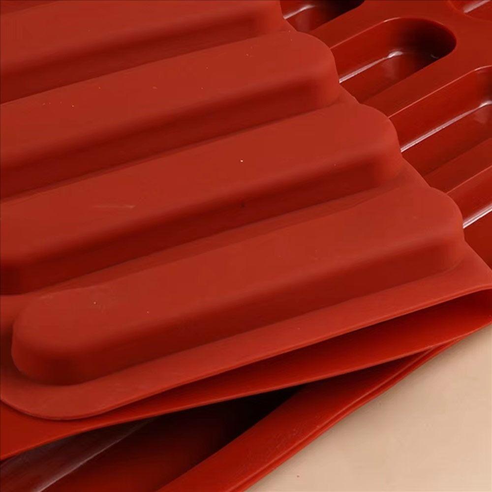 15 Hole Dessert Cake Mold Silicone Ice Cream Mold Durable Finger Biscuit Mould  Home Baking Tools