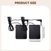 2x Electronic Drum Pedal for 6.5mm Jack Portable Compact Percussion Instrument Accessory Foot