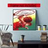 Sakuragi Basketball Dunk Diamond Painting Round Diamond Mosaic Rhinestones Diamond Embroidery Craft Kit Wall Decor Without Frame