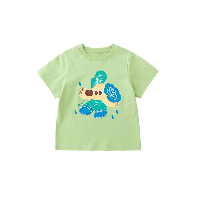 Dudujia Kids  7A Antibacterial Short Sleeve T-shirt 80