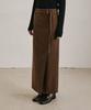Artid Double Strap Wool Maxi Skirt_3 Colors