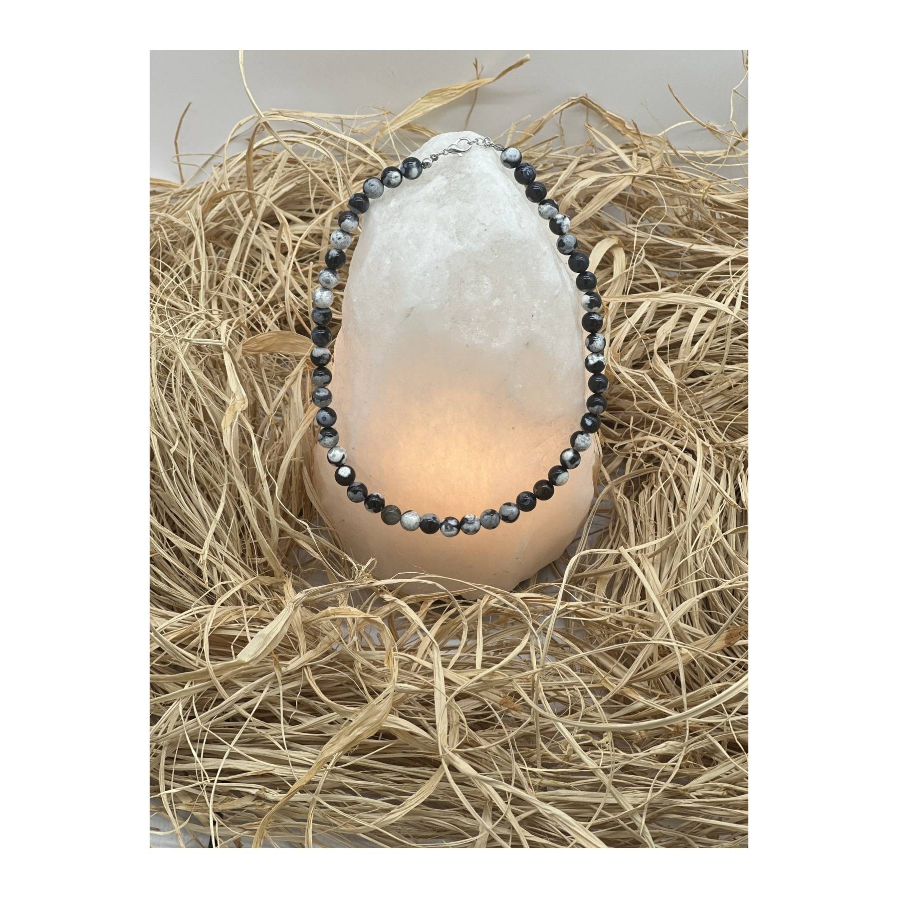 

Ожерелье из 100% натурального камня, агатовый камень 8 мм