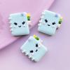 8pcs/Lot Hand Painted Kawaii Resin Mixed Mini Stationery Flatback Cabochons For Hair Bow Centers DIY Scrapbooking Decor D40