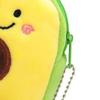 Avocado Plüsch Geldbörse Multifunktional Tragbar Cartoon Frucht Reißverschluss Münztasche