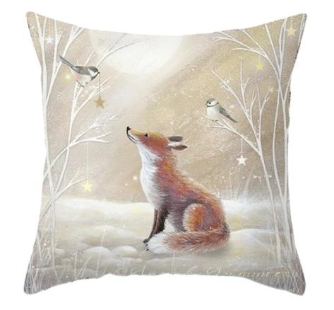 45Cm Christmas Pillowcase Cushion Cover Christmas Decorations For Home Christmas Ornament Gift Happy New Year