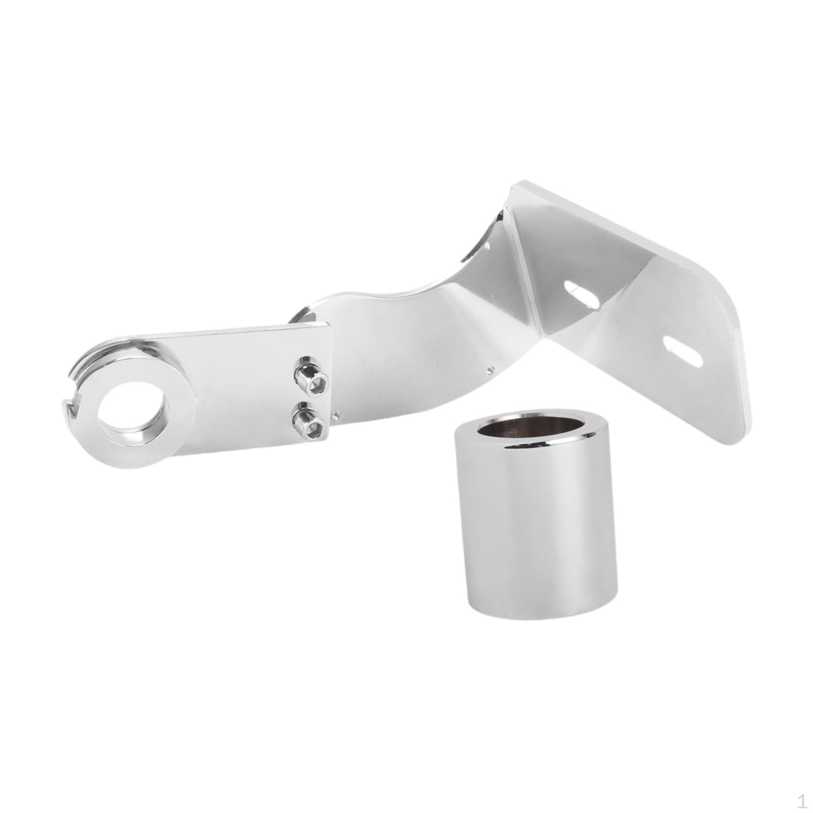 

Держатель кронштейна номерного знака мотоцикла серебряный