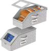 Foldable Dustproof Zipper Storage Box with Lid & Window for Baseball Caps - Large Capacity Drawer