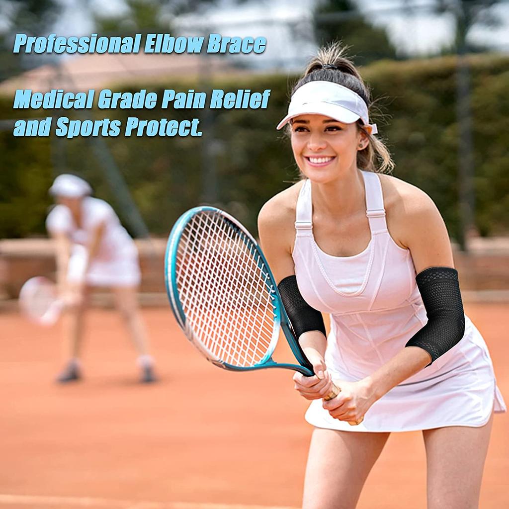 Elbow Braces Elbow Compression Sleeves Tennis and Golfers Elbow Joint Exercises Weightlifting