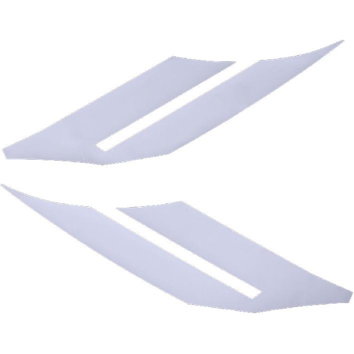 Fender Hash Mark Double Bar Vinyl Graphic Decal for Chevrolet Corvette C7 2014 2015 2016 2017 2018 2019 Accessories, Front Fenders Racing Stripes