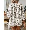 Women'S Fashion Casual V-Neck Printed Top