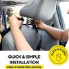 Car Rear Seat Cover, Protecting the Vehicle from Dirt and Scratches. Suitable for Most SUVs and Vans. Essential Car Accessory
