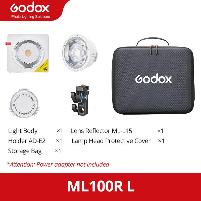 Godox ML100R Full Color LED Video Light 1800K-10000K Portable RGB Pocket Fill Light with 14 Creative Effects for Outdoor Shoot