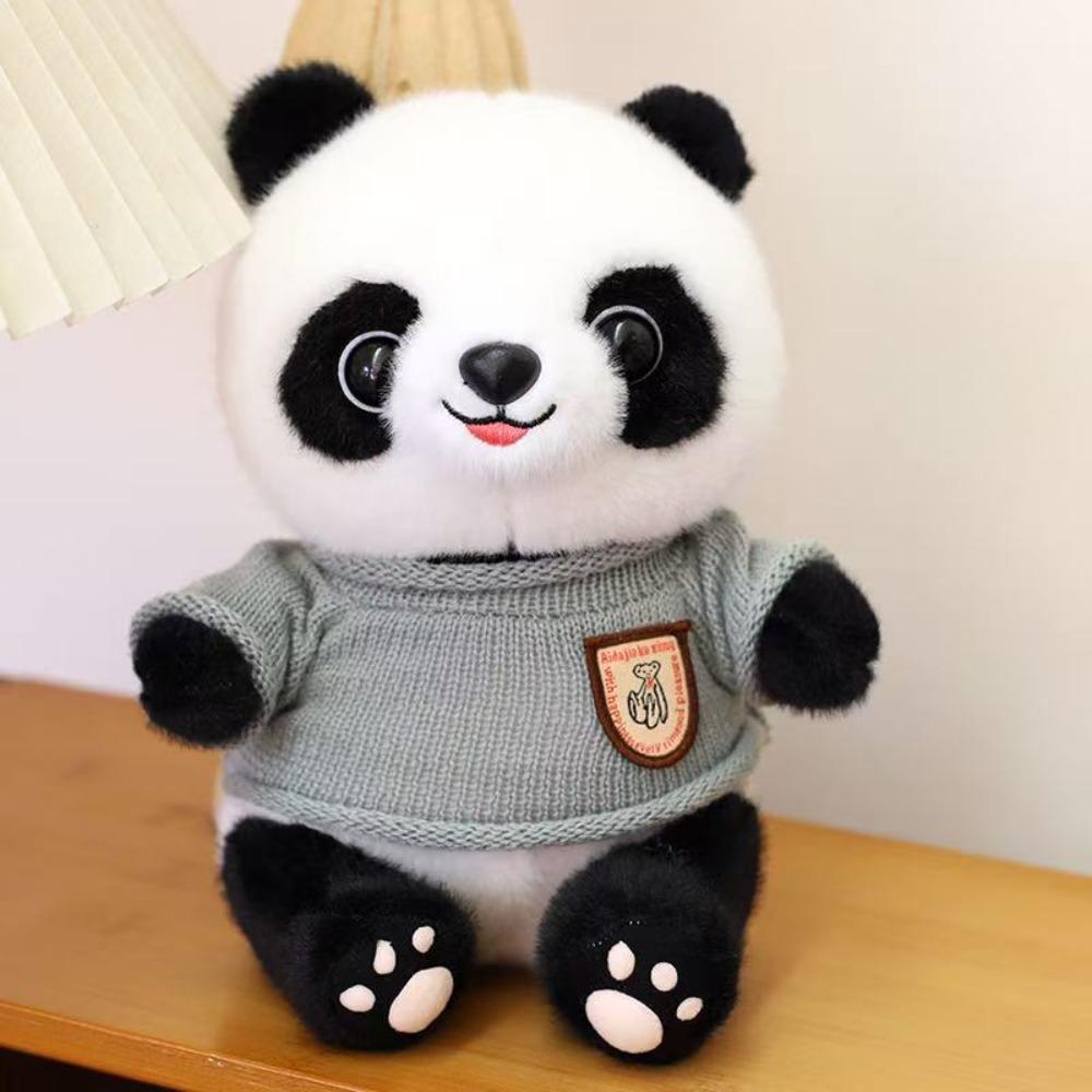 Cute Panda Doll Plush Toy Simulation Panda Doll Grab Machine Doll Children's Birthday Gift Commemoration