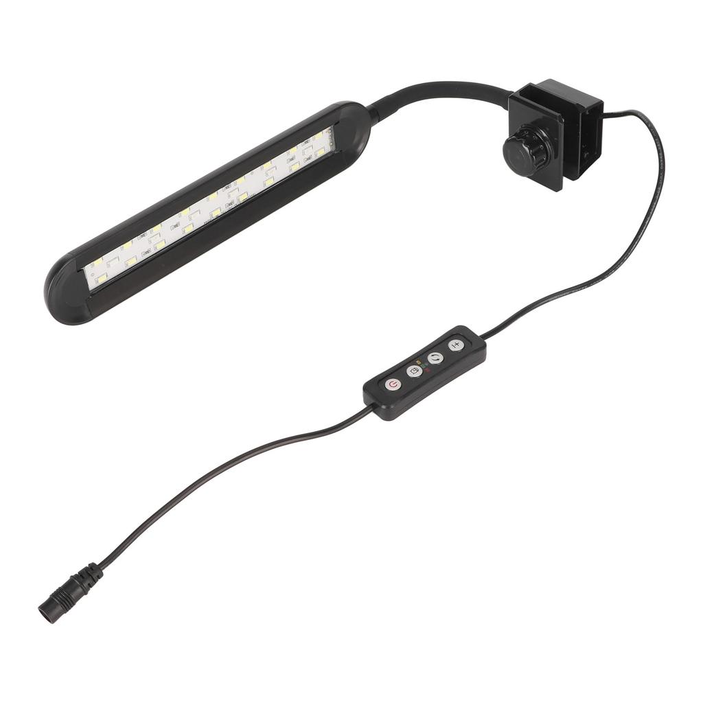 Clip On Aquarium Light Multifunction Adjustable Brightness Light Color Timing LED Fish Tank Lamp