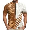 Tricou de ciclism pentru bărbați, cu gât rotund, imprimat, cu mânecă scurtă, fermoar, respirabil, cu uscare rapidă, cămașă sport pentru ciclism în aer liber