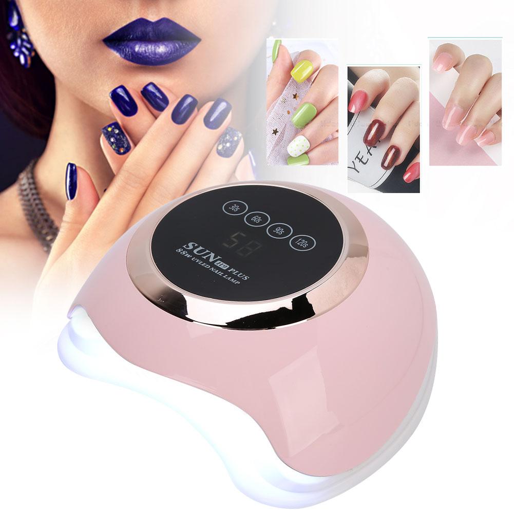 H9 PLUS Intelligent Light Therapy Manicure Machine 88W Multi Level Timing 30 Light Beads Fast Baking