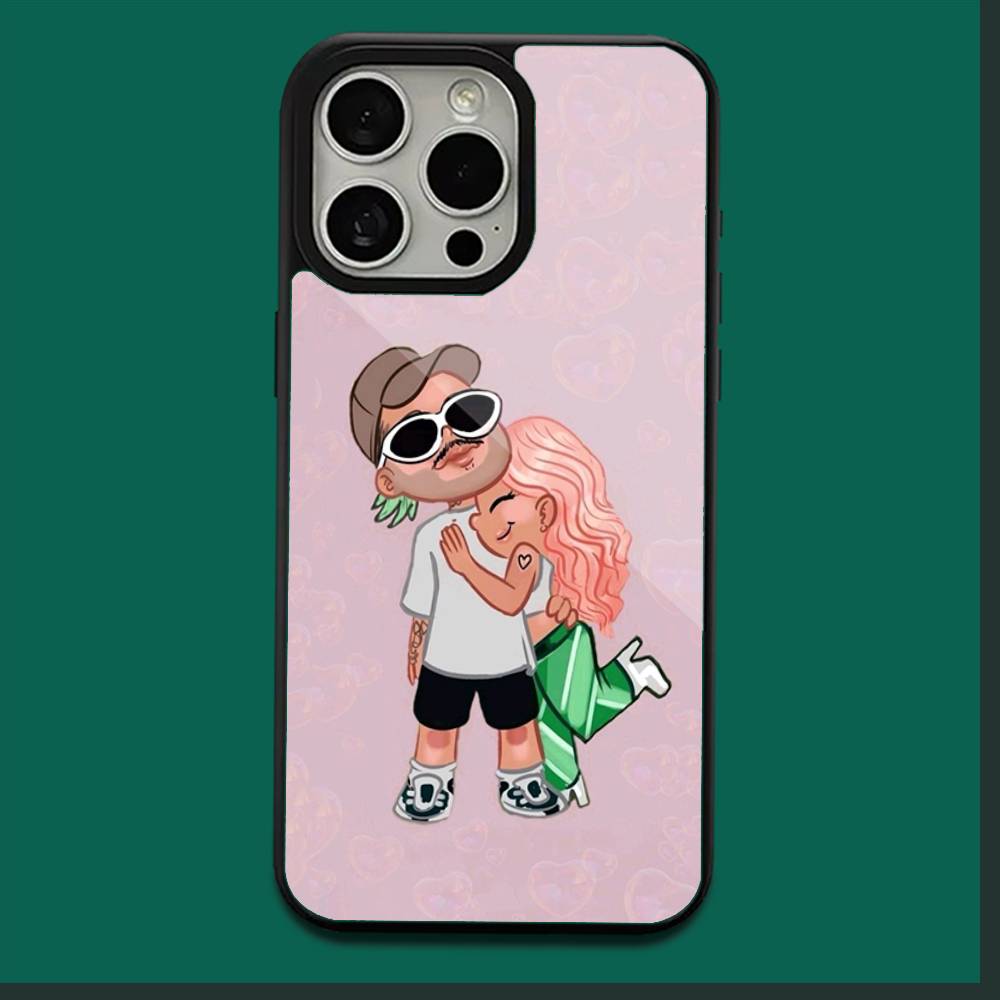 

K-Karol G Tropicoqueta Phone Case For iPhone 16,15,14,13,12,11,Plus,Pro,Max,Mini Soft Magesafe Magnetic Wireless Charge iPhone15promax