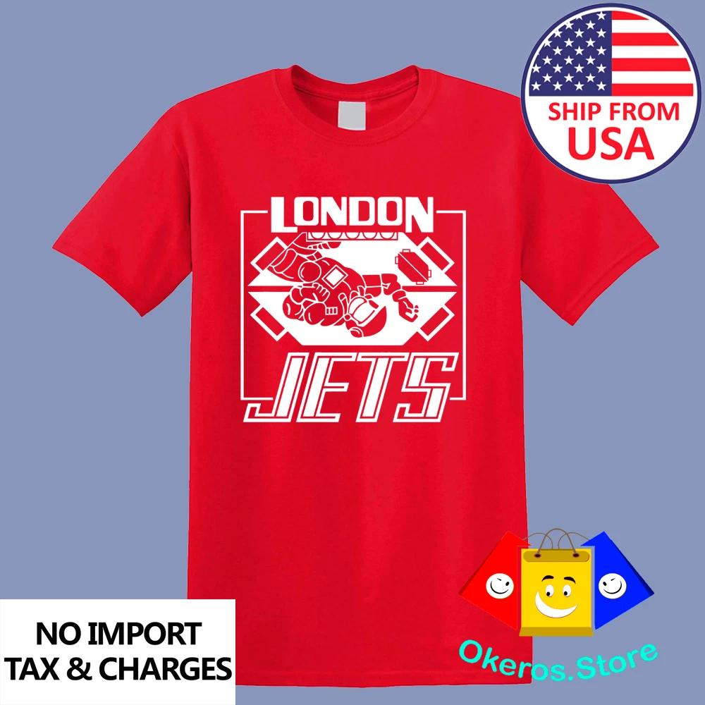 Red Dwarf London Jets Men s Red Size S-3XL XL