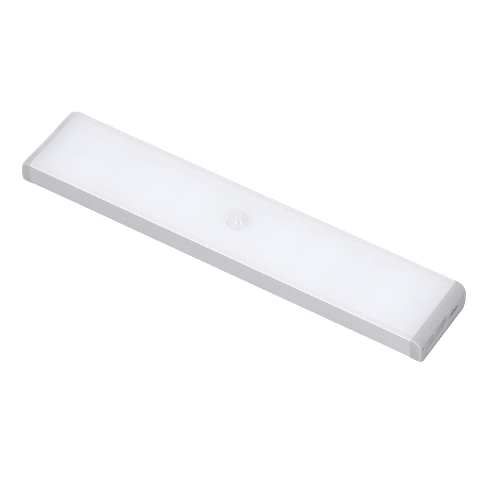 

Светодиодная лента для подсветки под шкафчик, с датчиком движения, перезаряжаемая через USB, беспроводная, для помещений, 30 светодиодов