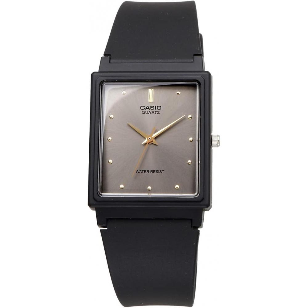 Casio Analog Watch Urethane Belt Rectangular Face Unisex Overseas Model Mq 38 8a