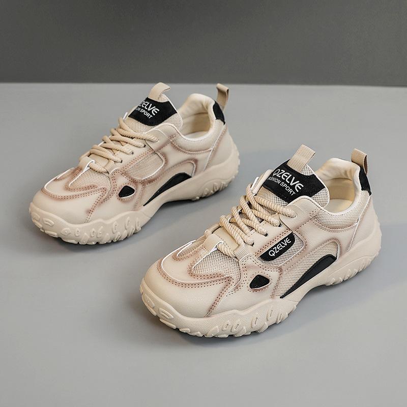 

[Customized] XQK01 niche does not collide with new women s shoes, spring 2025 lace-up soft-soled German training shoes, students rest 35
