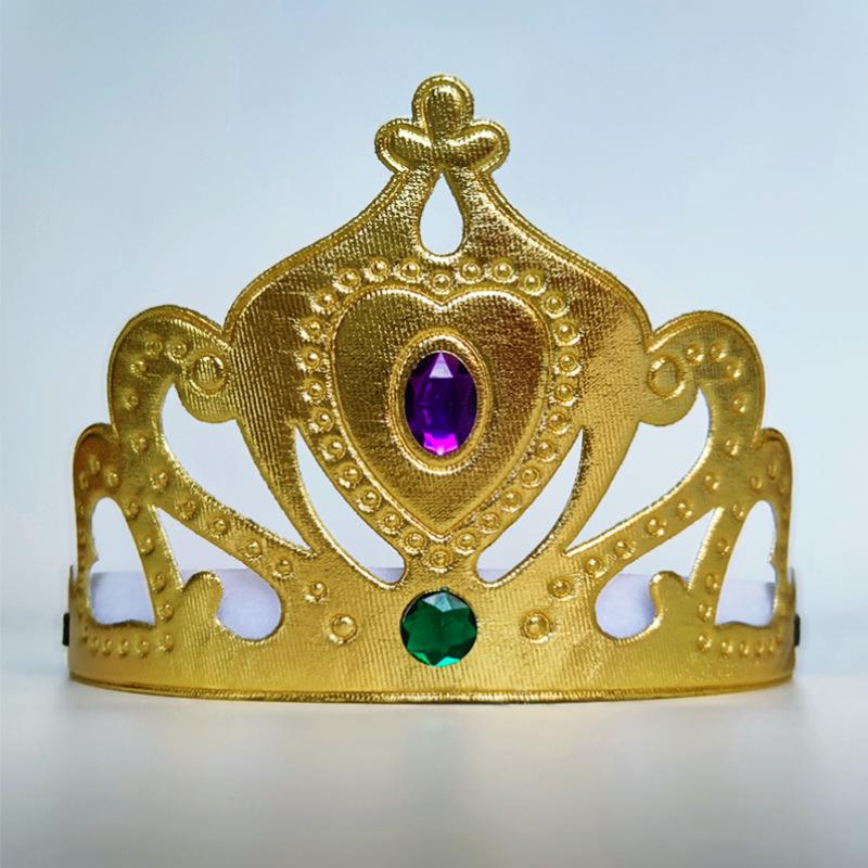 Frozen Princess Tiara Headwear for Children's Birthday Cake Decoration