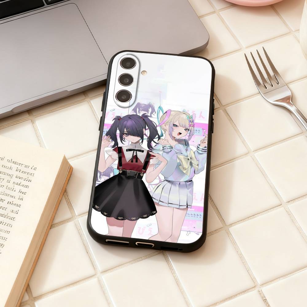Anime NEEDY G-GIRL OVERDOSES Handyhülle für Samsung Galaxy A73, A72, A71, A70, A53, A52, A51, Andere Weiche Schwarze Hülle