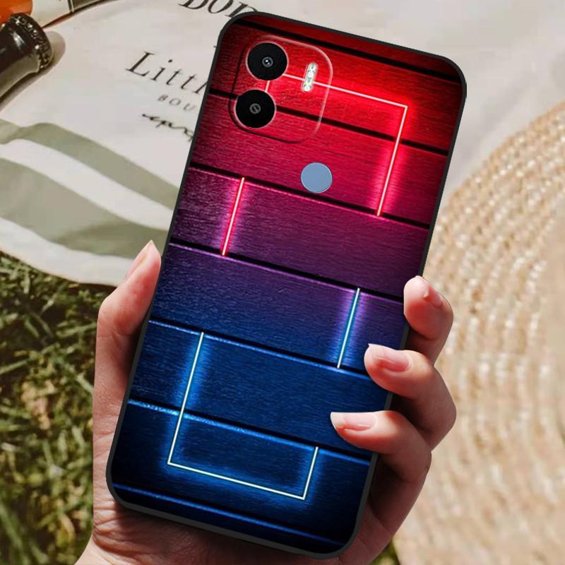 Per Xiaomi Poco C50 C51 Custodia Cover Posteriore in Silicone Custodia per Telefono per Xiaomi Poco C51 C 50 PocoC50 PocoC51 C40 Custodie Paraurti Morbido coque