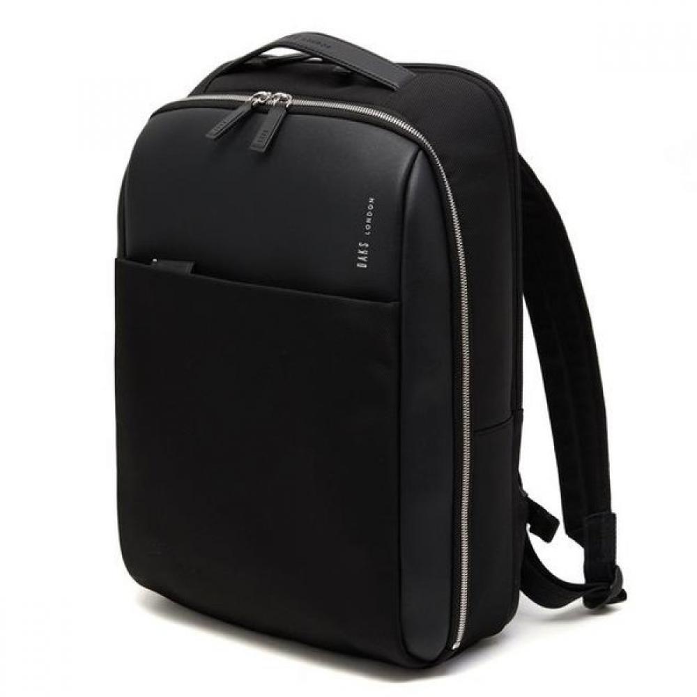 

Daks Black Nylon Leather Mix Backpack Dbba2e666 Single option