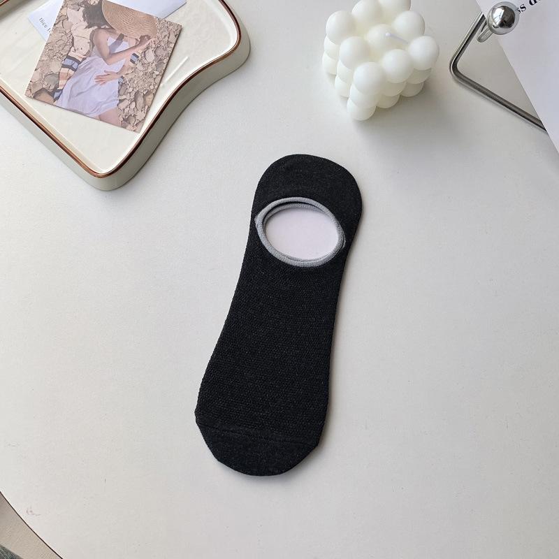 Men s Non-slip Breathable Low-cut Invisible Socks